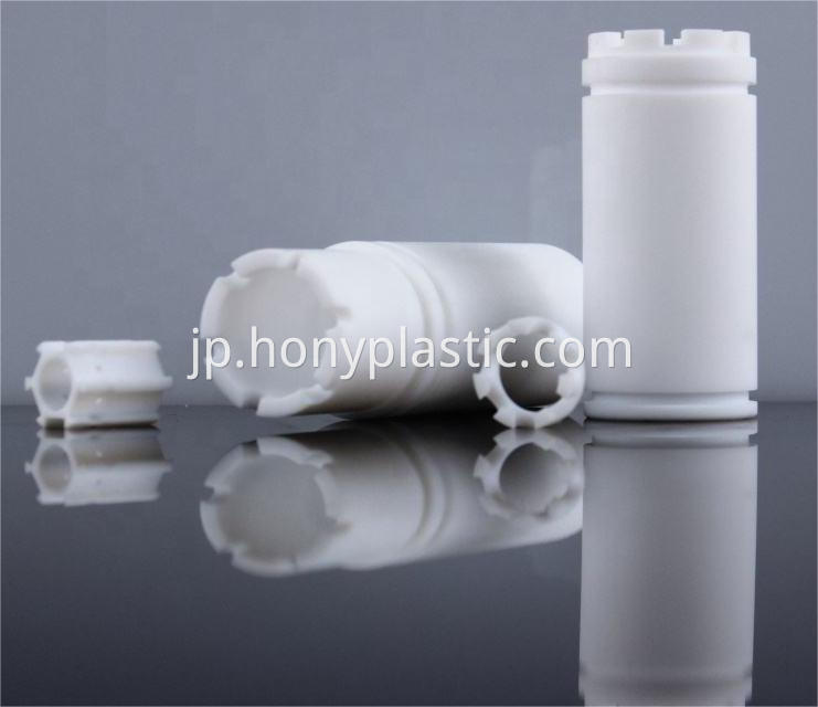 PTFE CNC加工部 PTFE CNC machining part